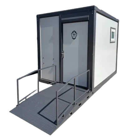 Conteneur 10 pieds Toilettes portatives accessibles aux personnes handicapées