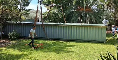 Piscine Conteneur 12.2mx 2.5m Prête à l'Emploi avec Pompe à Chaleur – Image 3