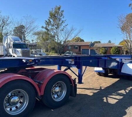 Remorque à ridelles Haulmark Tri/A B-Double de 7 m (2000)