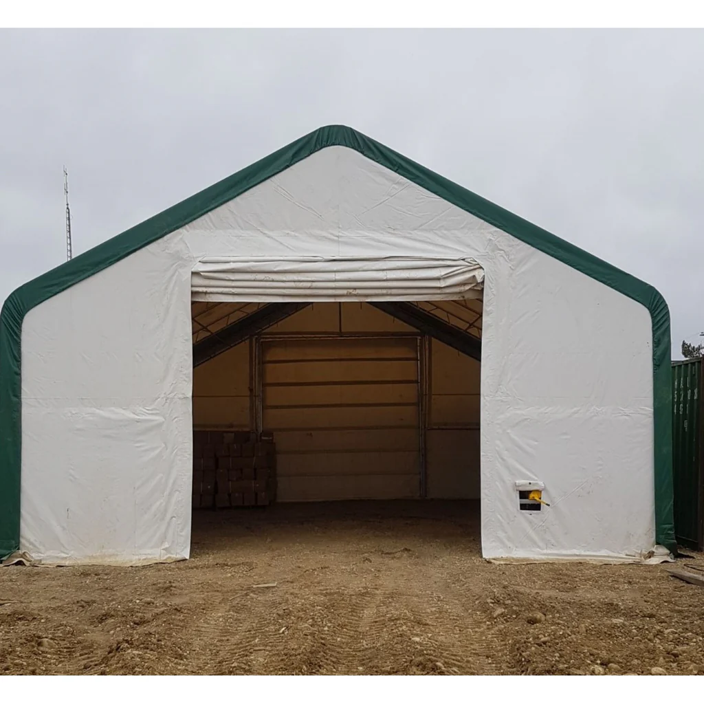 Abri de rangement à double ferme W30'xL60'xH20' – Image 6